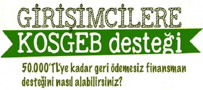 Kosgeb İş Yeri Hibesi alma Şartları